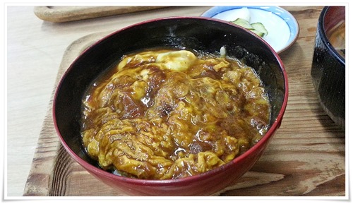 名物カレー丼＠鶴亀