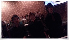 元気一杯のスタッフ＠Dining Bar Liquid