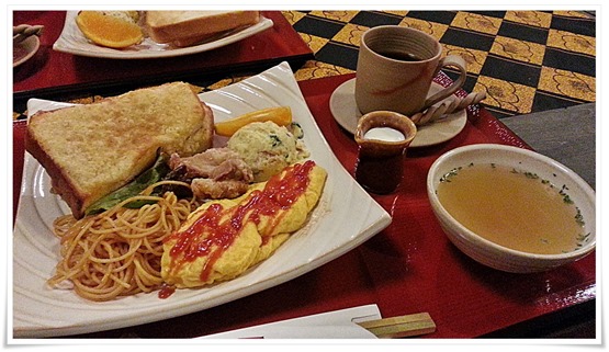 モーニングBセット＠町屋カフェ太郎茶屋鎌倉