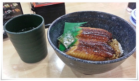 すしやのうな丼580円＠くら寿司 小倉到津店