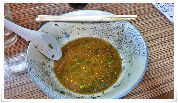 何とか完食！スープはムリでした＠ラーメン天晴