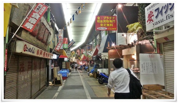 夜の旦過市場＠小倉北区