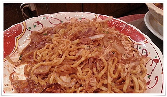 一押し焼うどん＠野の葡萄 黒崎井筒屋店