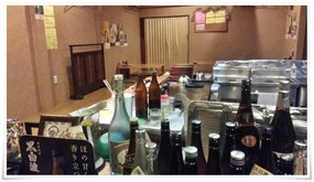 カウンター席＠鉄板居酒屋 英太朗