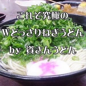 これぞWどっさりねぎうどん