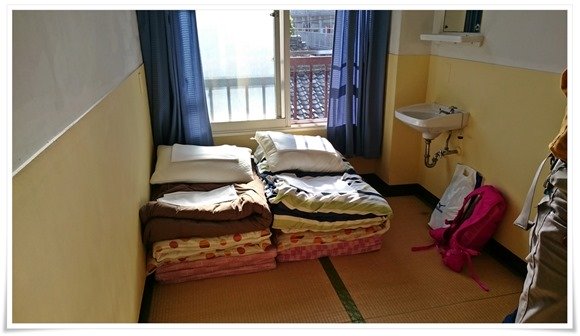 宿泊した部屋@別府ゲストハウス 宿泊した部屋@別府ゲストハウス