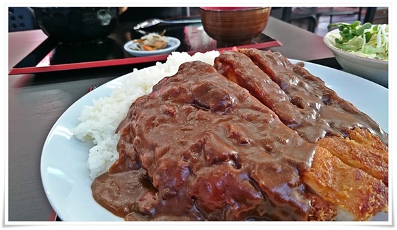 トロミのあるルー＠とり安食堂 大畠店