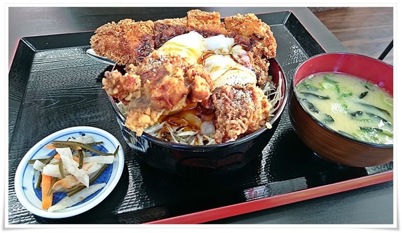 特製とり安丼＠とり安食堂 大畠店