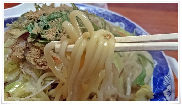 モチモチ柔麺＠チャンポン屋しげみ