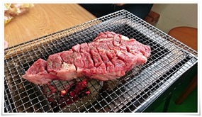 ステーキ肉＠貸しバーベキュー場 八幡村