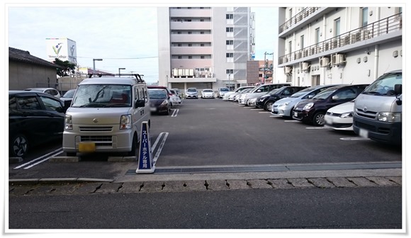 駐車場完備＠スーパーホテル大分・中津駅前