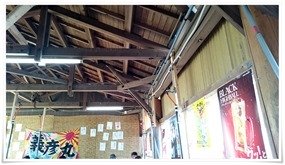 カキ小屋の骨組み＠はちがめ