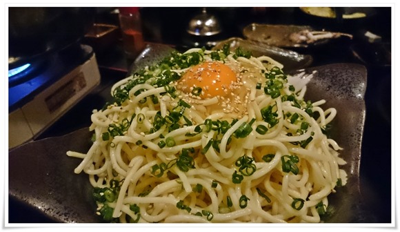 〆の麺＠居酒屋ぼんばぁ