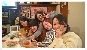 女性陣の乾杯＠第8回中央区はしご酒大会