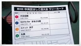 第8回中央区はしご酒大会