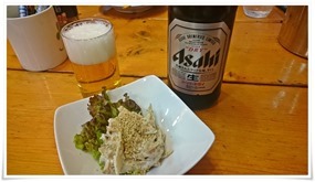 瓶ビール＋お通し＠一貫（イッカン）