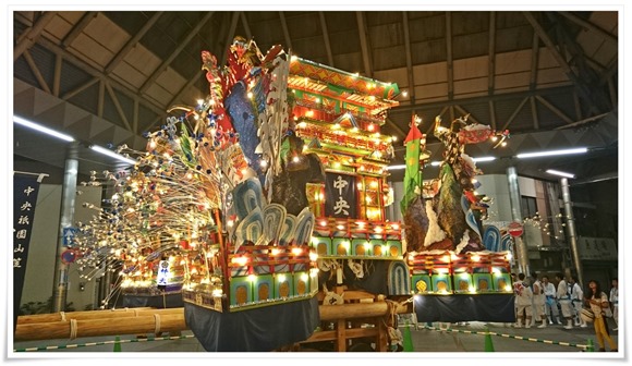 八幡中央祇園山笠2017～桑田屋＠八幡東区中央町のビアガーデン特別席で観覧させてもらいました！