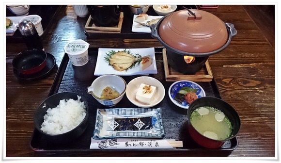 朝食＠国見温泉 あかねの郷