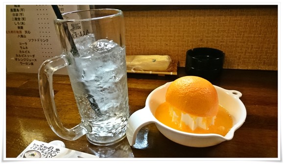 生搾りオレンジ酎ハイ＠遊酒食堂 宇都宮