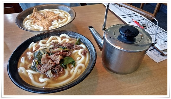 肉うどん登場＠牧のうどん 加布里本店