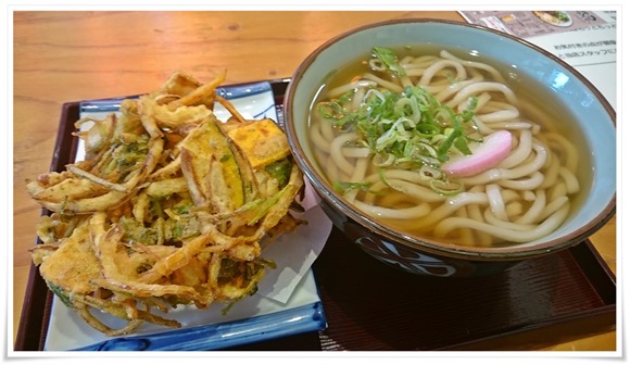 かき揚げうどん＠鶏麺茶屋