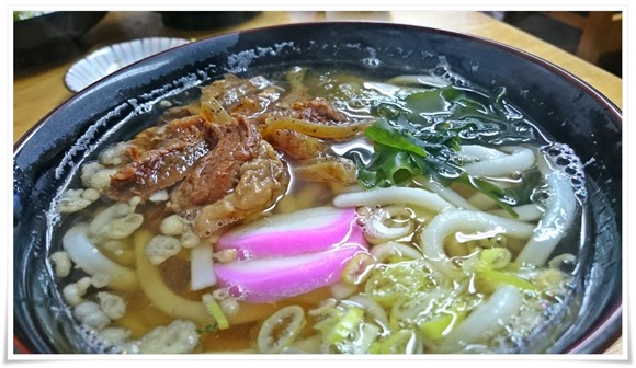 牛すじ肉うどんアップ@小倉北区西港 牛すじ肉うどんアップ@小倉北区西港