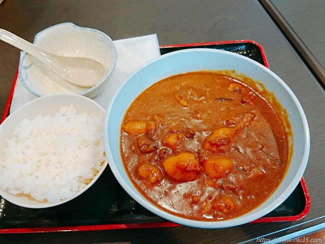 カレーぶっかけうどんセット(小ライス付)