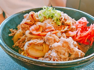 牛がっりまぜ麺＠リンガーハット 長崎宿町店