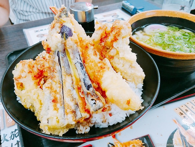 秋天丼＋ミニうどん＠資さんうどん新下関店