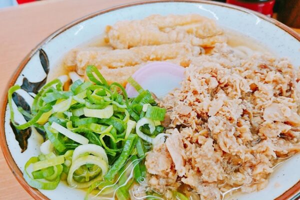 ごぼう天うどん＠東筑軒黒崎駅うどん店