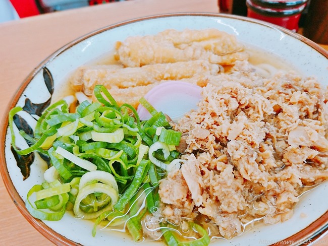 ごぼう天うどんアップ＠東筑軒黒崎駅うどん店