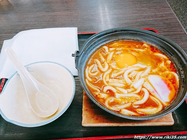 カレー鍋うどん＠資さんうどん浅川店