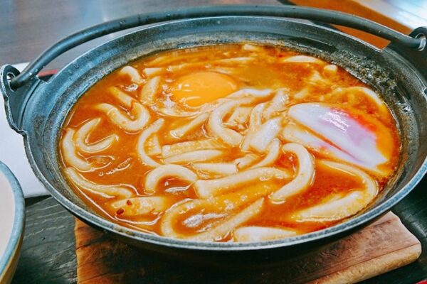 カレー鍋うどん＠資さんうどん浅川店