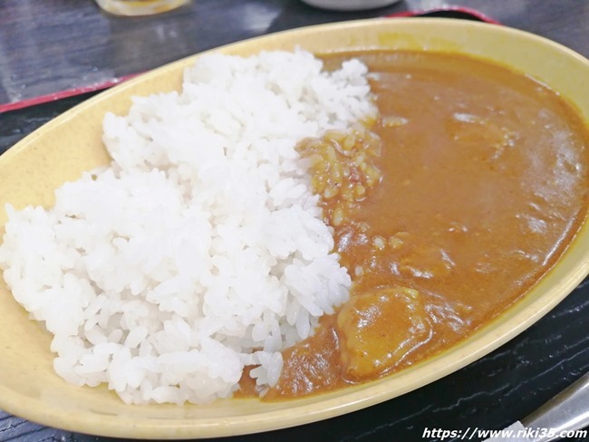 ミニカレー＠資さんうどん魚町店