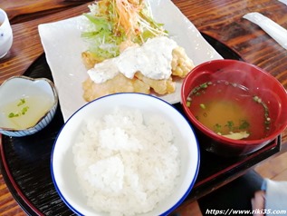 チキン南蛮定食＠お食事処 さき