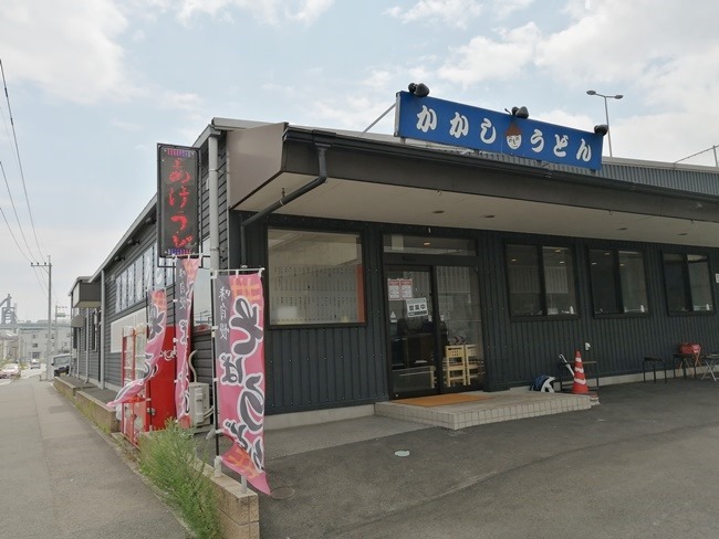 店舗外観＠かかしうどん八幡東田店