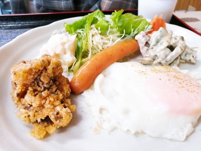 朝定食おかずアップ＠よっちゃん食堂