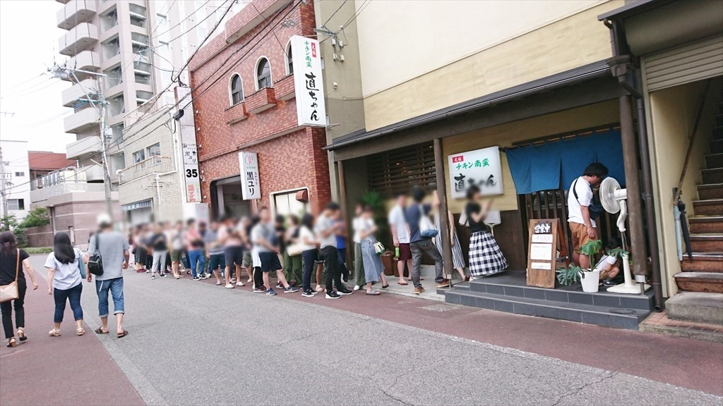 帰り際にはさらに行列が