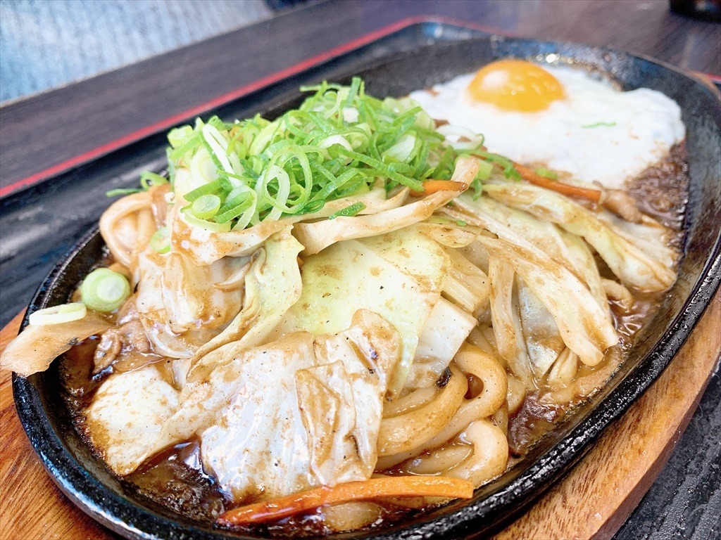 野菜たっぷり焼きうどん